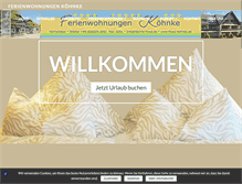 Tablet Screenshot of ferienwohnungen-koehnke.de